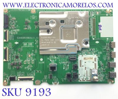 MAIN  PARA TV LG / NUMERO DE PARTE EBT66711402 / EAX69509604  / 2FEBT000-01J3 / NUMERO DE PANEL AC480AQY / MODELO OLED48A1PUA